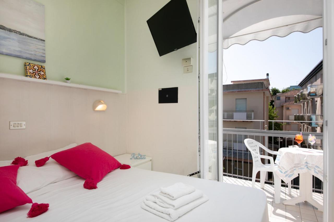 B&B Villa Madana Римини Экстерьер фото