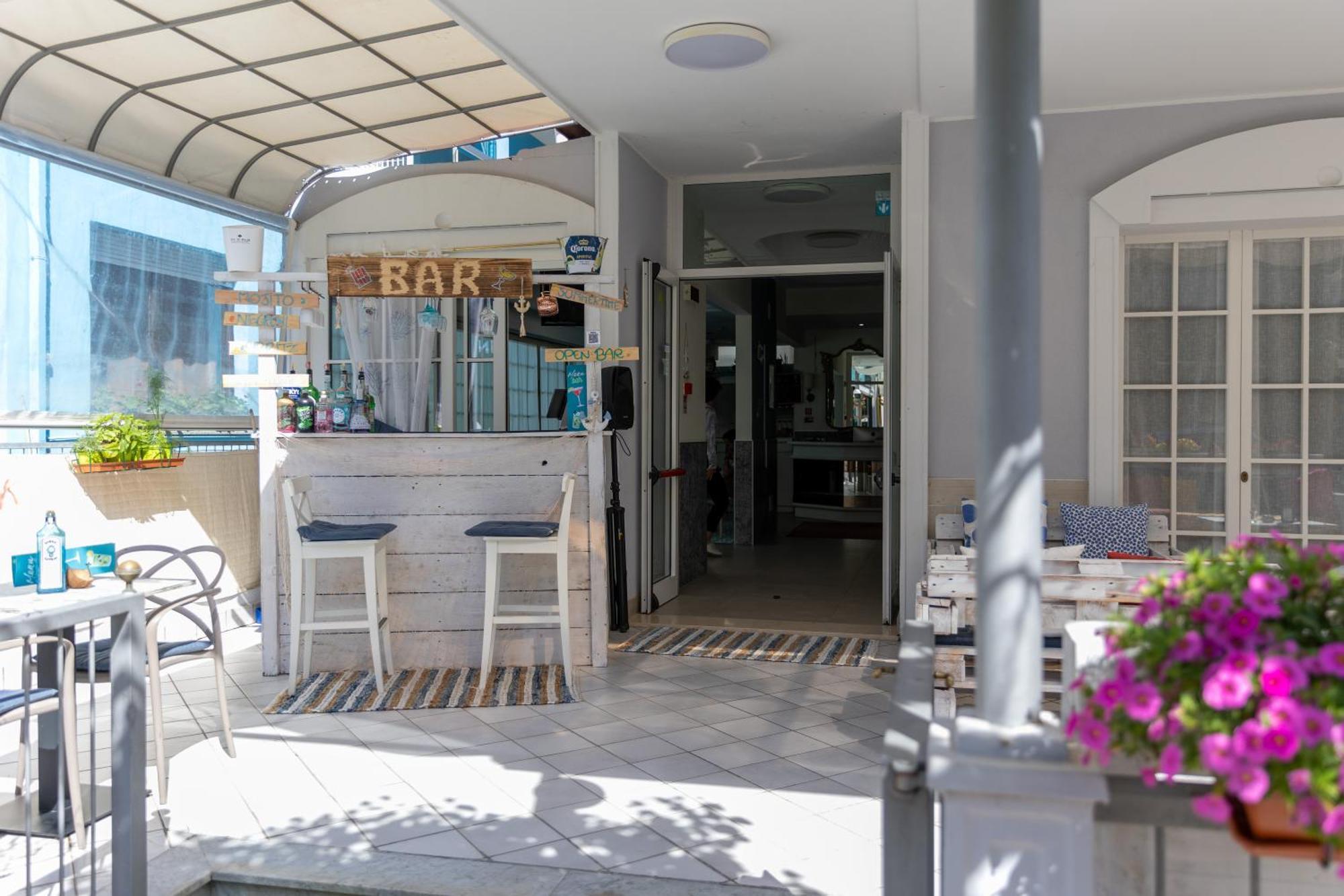 B&B Villa Madana Римини Экстерьер фото